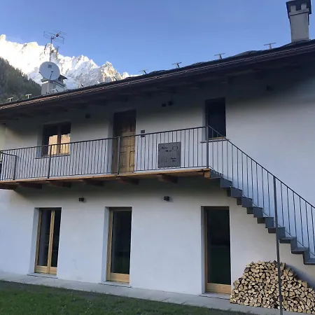 Appartamento Maison Alize Vista Monte Bianco Courmayeur